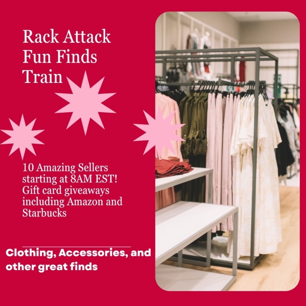 NEW RACK ATTACK TRAIN! Brought to you by @anbfashion and @ladidi912.